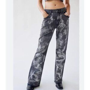 BDG 90s Mid-Rise Bootcut Jeans Contrast Stitch sz 26